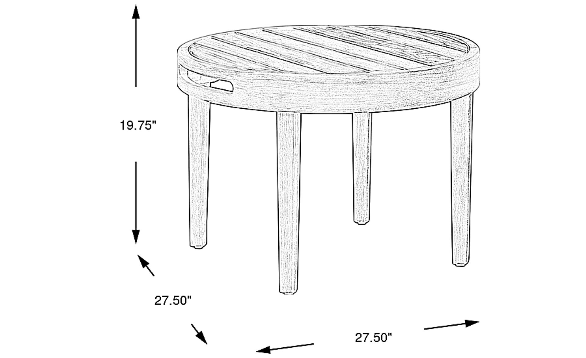 Dimension Image. Please refer to the Dimension Tab on this page for dimension details.