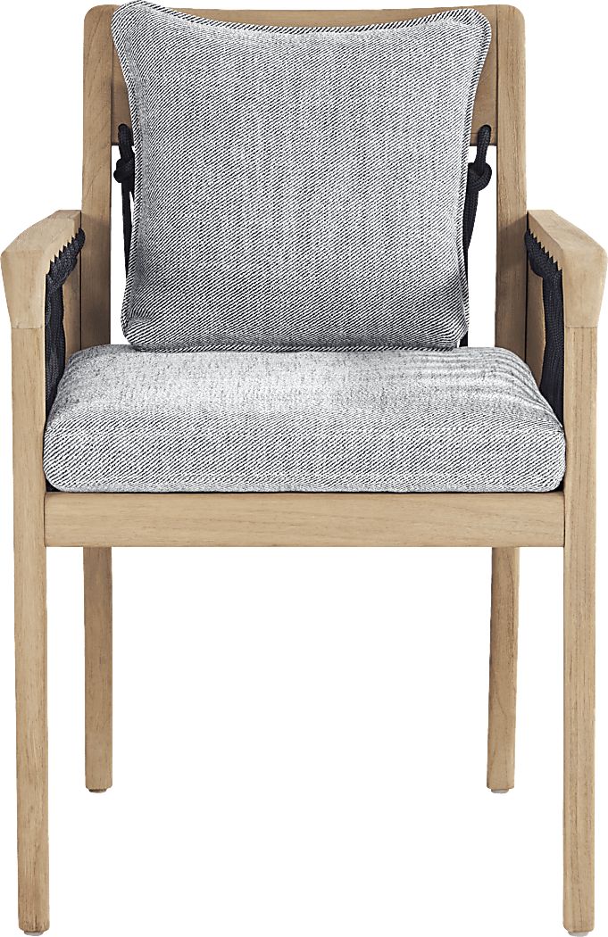 Riva Blonde Outdoor Dining Set - Thumbnail 3