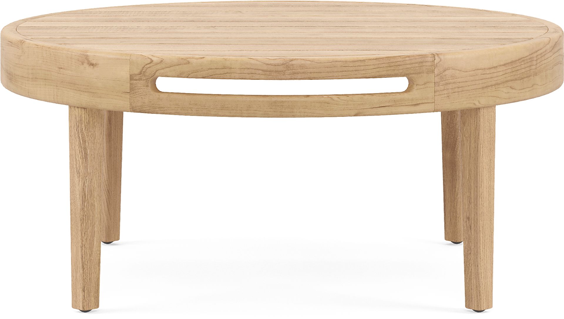 Riva Blonde Large Nesting Outdoor Cocktail Table - Image 3