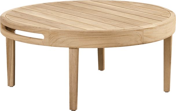Riva Blonde Outdoor Cocktail Table