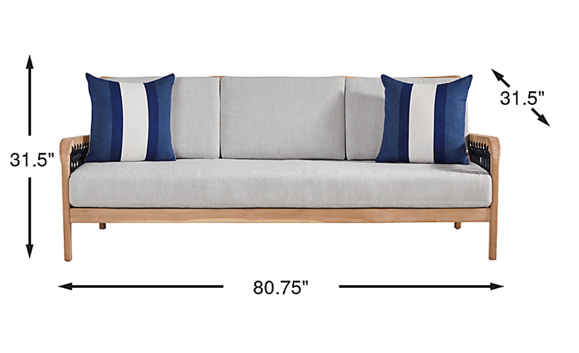 Dimension Image. Please refer to the Dimension Tab on this page for dimension details.