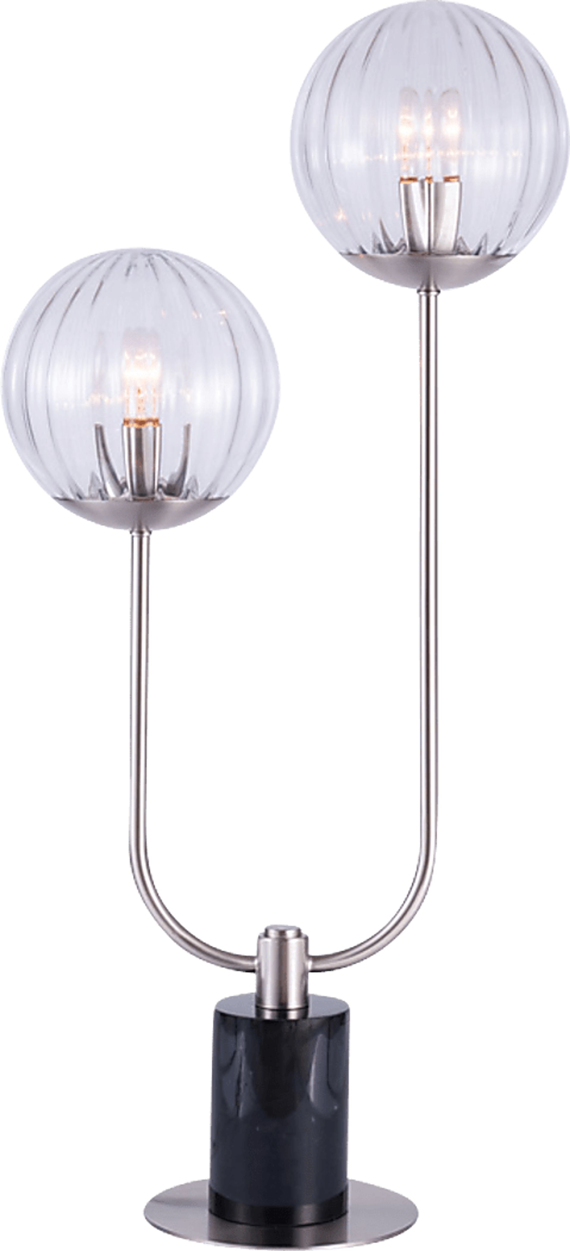 Rivard Point Silver Lamp - Image 1