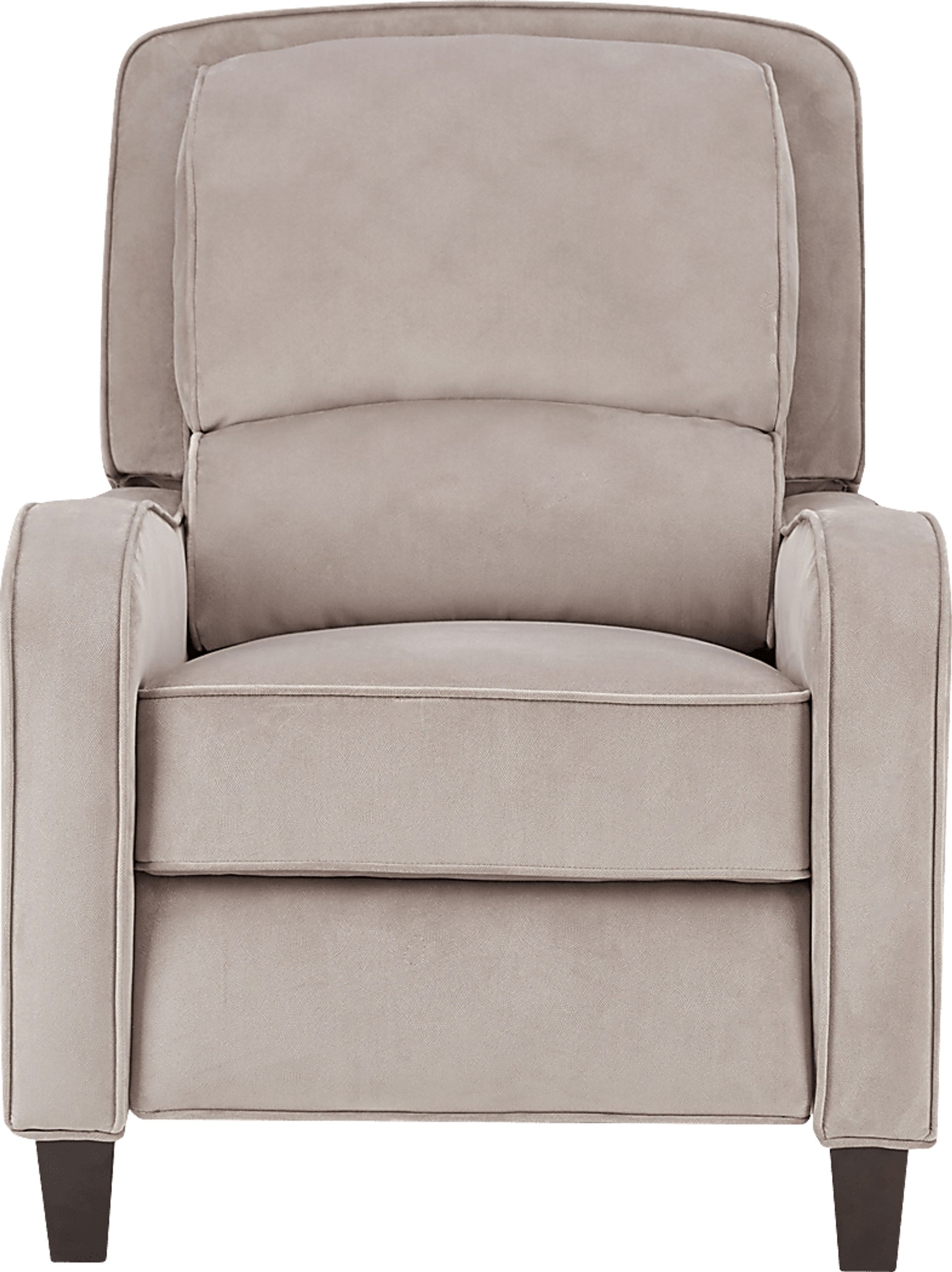 Rivendell Tan Pushback Recliner - Image 2