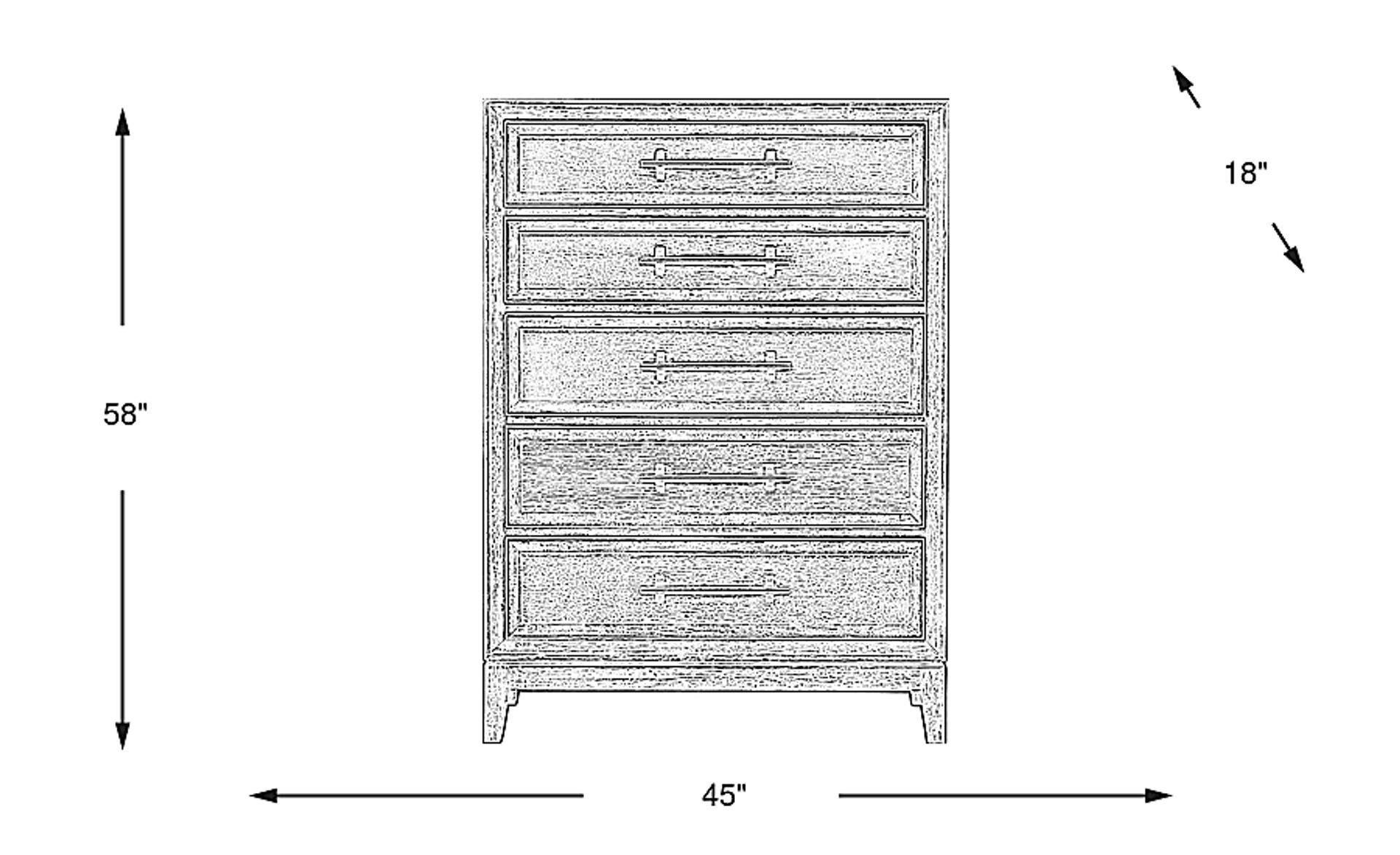 Dimension Image. Please refer to the Dimension Tab on this page for dimension details.