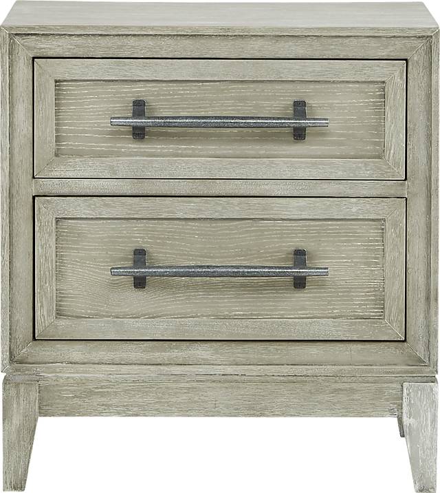 River Falls Light Gray Nightstand - Thumbnail - Image 1