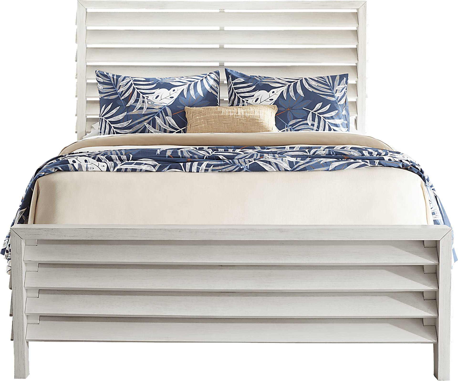 3 pc queen slat bed