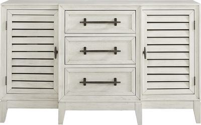Elko Falls 5 Pc White Colors,White Queen Bedroom Set With Dresser