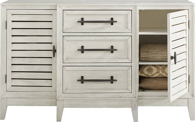 River Falls White 5 Pc Queen Slat Bedroom - Thumbnail - Image 6