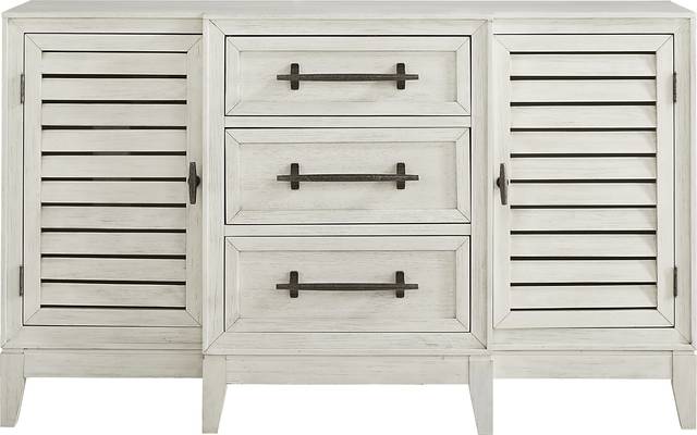 River Falls White 5 Pc Queen Slat Bedroom - Thumbnail - Image 5
