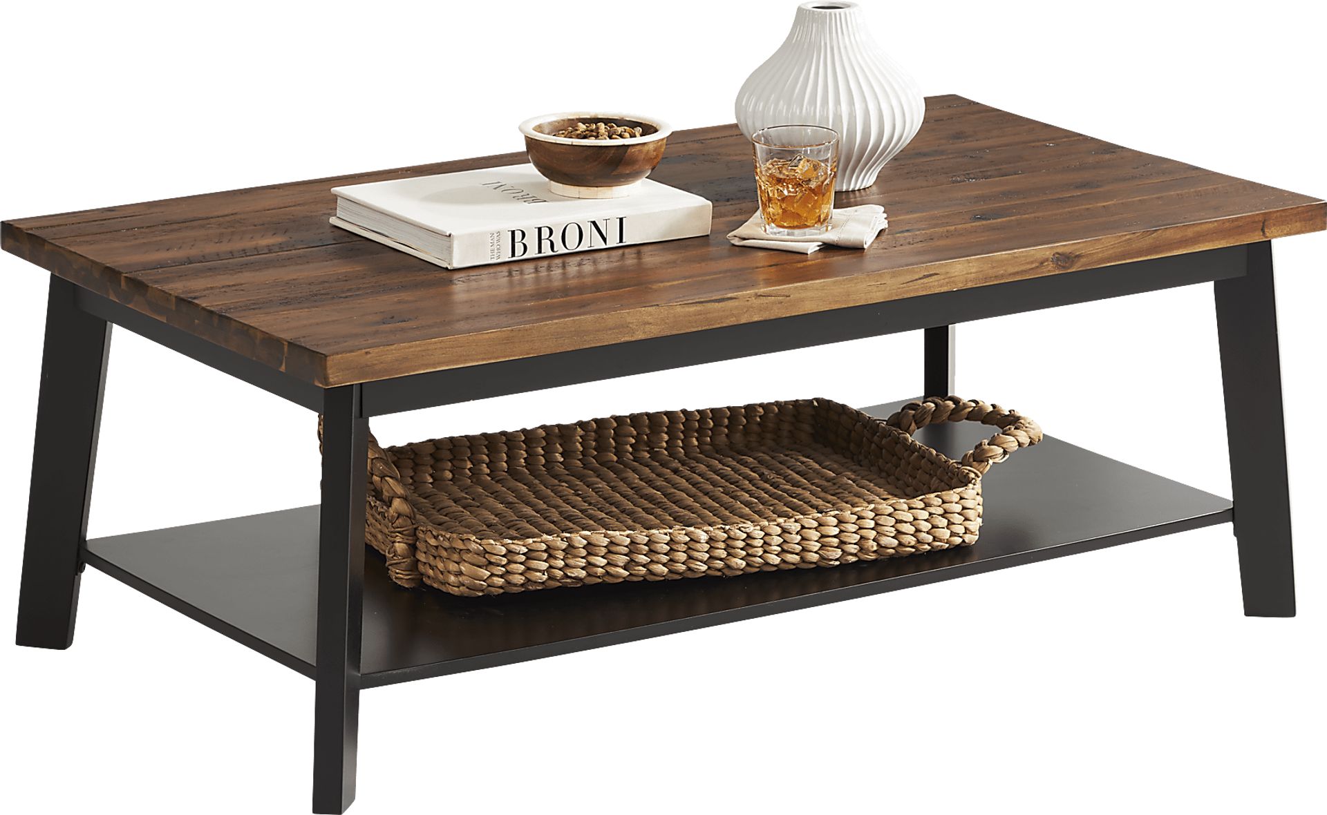 River Lodge Dark Brown Cocktail Table - Image 2