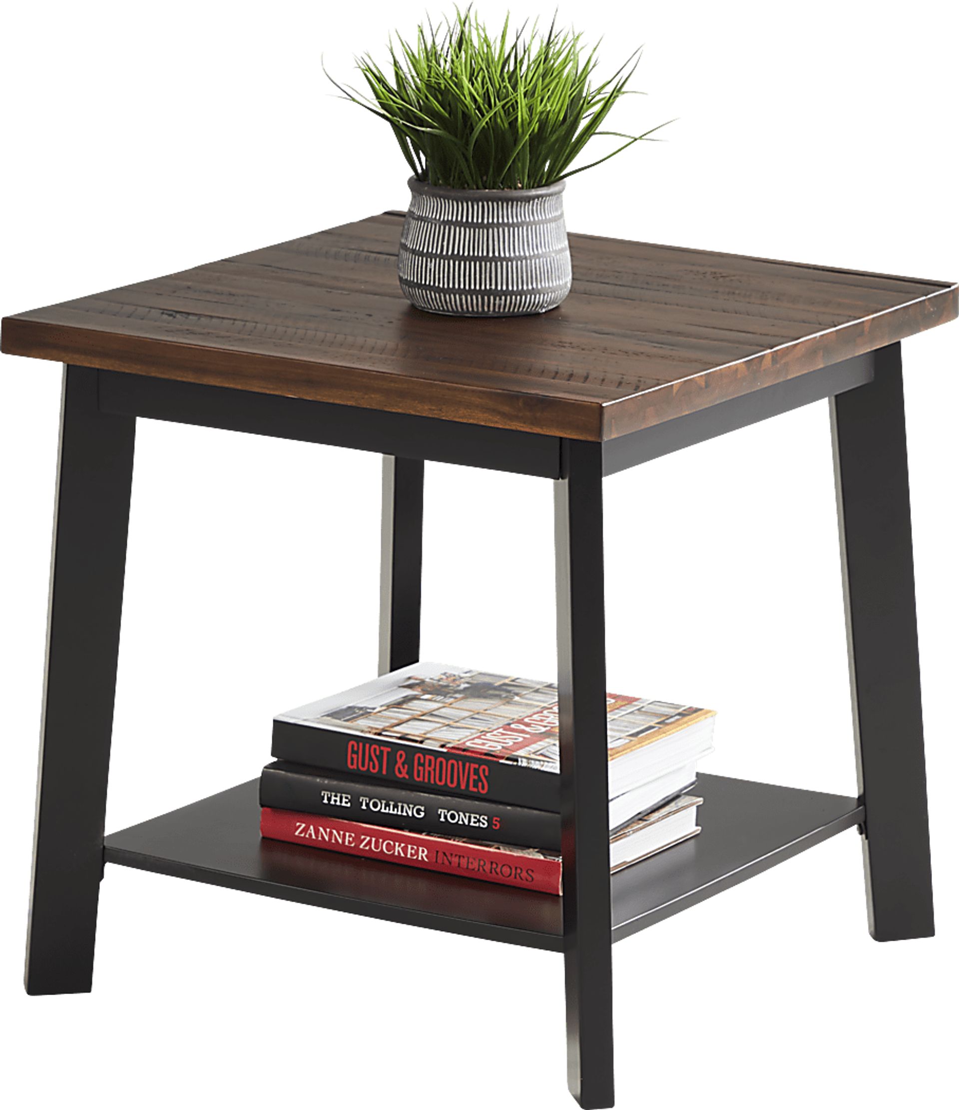River Lodge Dark Brown End Table - Image 2