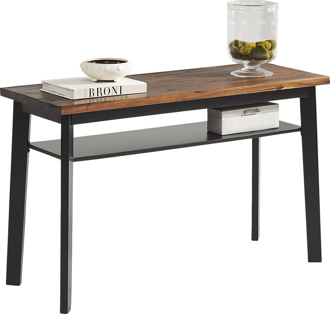 River Lodge Dark Brown Sofa Table - Thumbnail 2