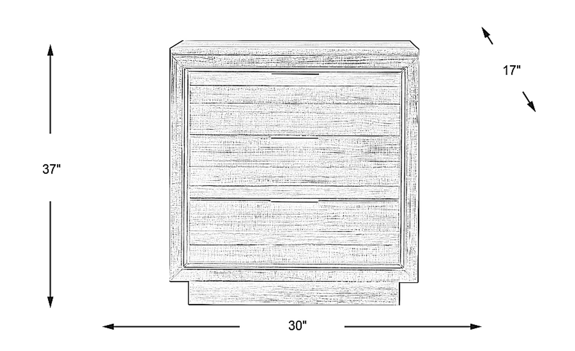 Dimension Image. Please refer to the Dimension Tab on this page for dimension details.