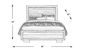 River Street Graphite 3 Pc Queen Panel Bed