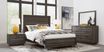 River Street Graphite 3 Pc Queen Panel Bed