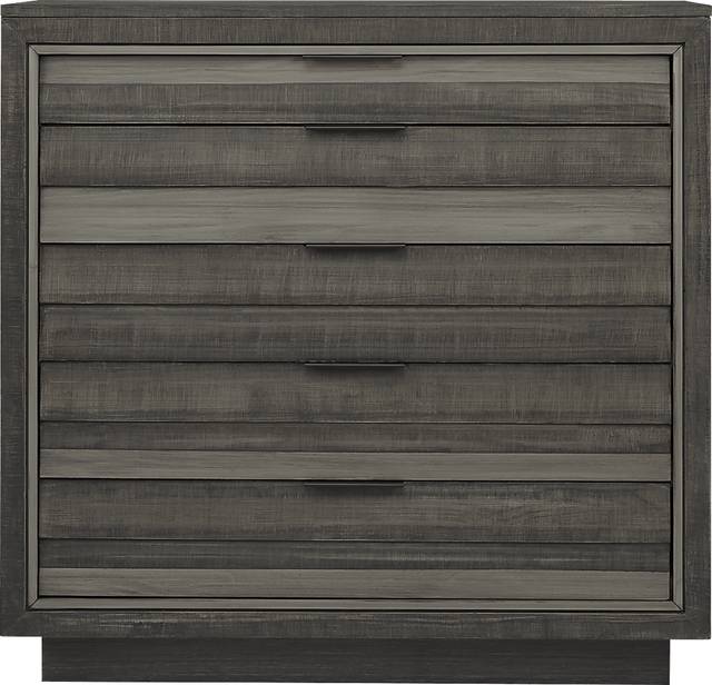 River Street Graphite 7 Pc Queen Scoop Bedroom - Thumbnail - Image 5