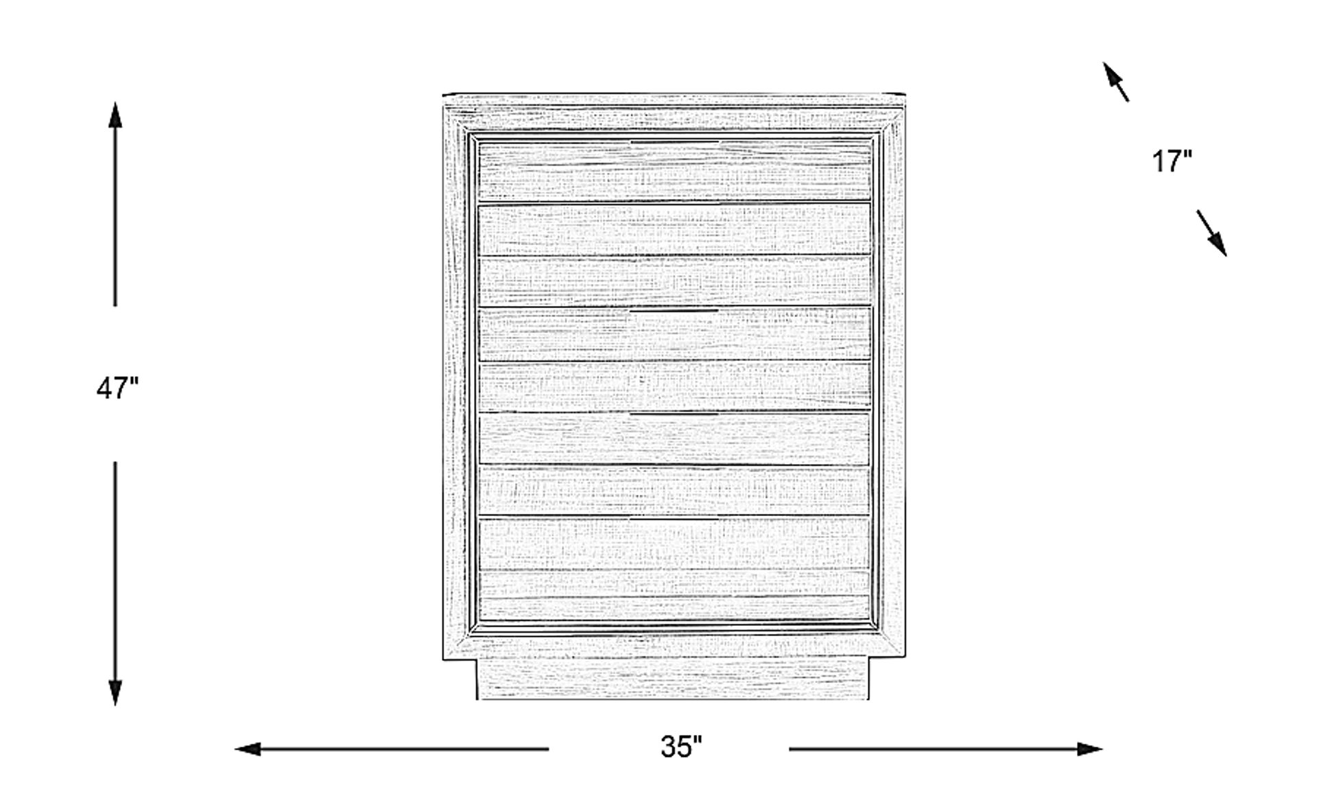 Dimension Image. Please refer to the Dimension Tab on this page for dimension details.