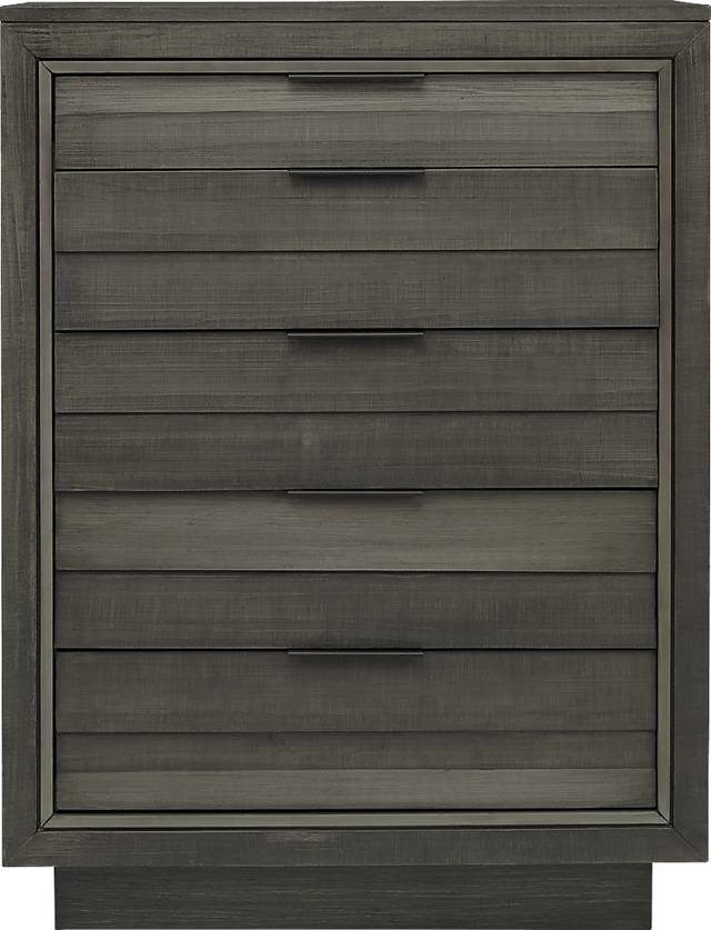 River Street Graphite 5 Pc King Scoop Bedroom - Thumbnail - Image 5