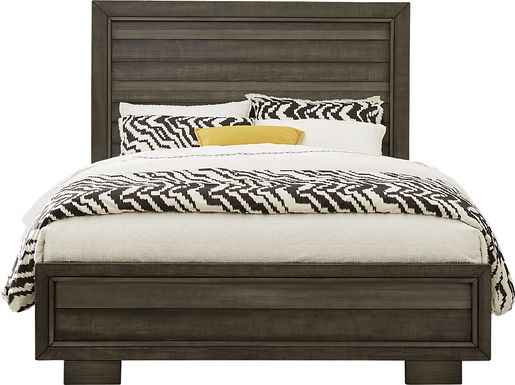 River Street Graphite 3 Pc King Panel Bed