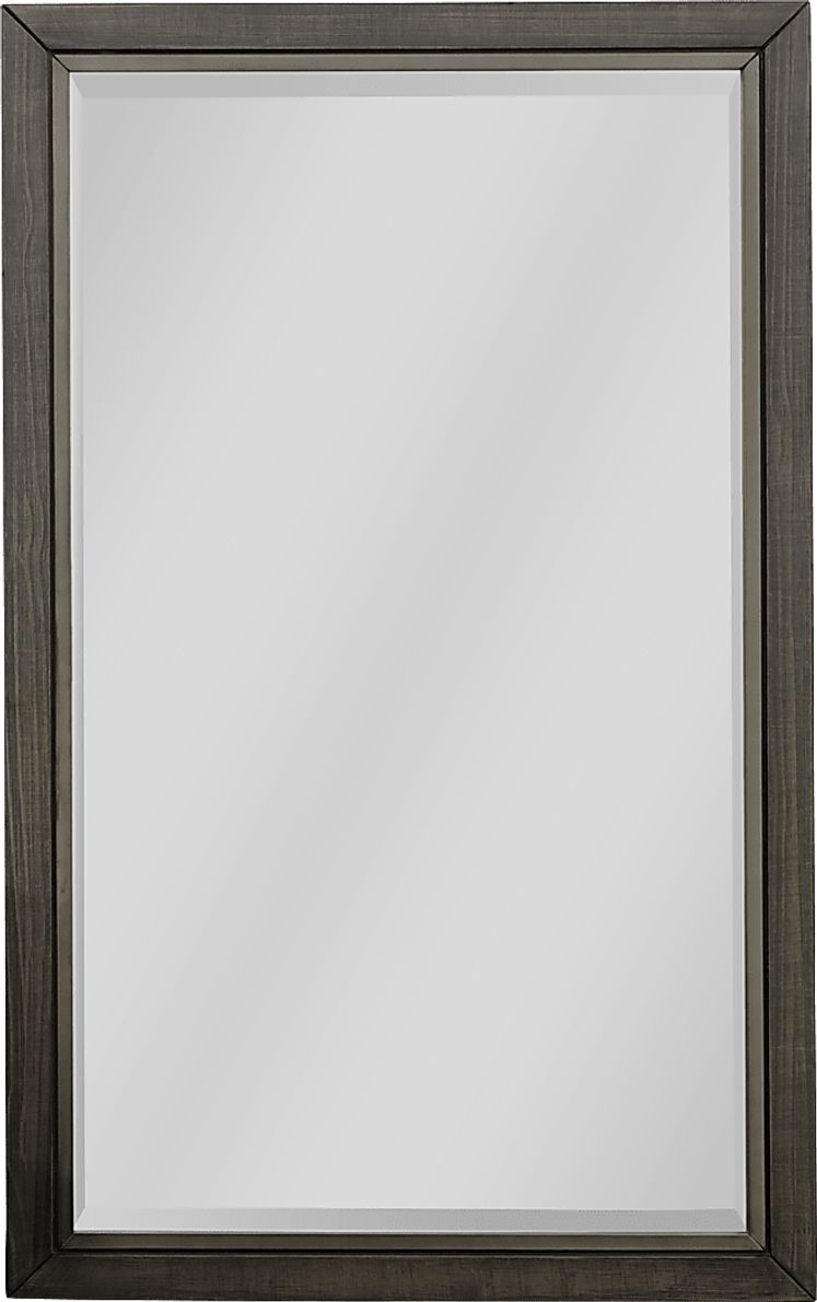 River Street Graphite Mirror