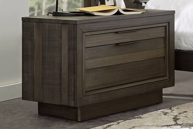 River Street Graphite 7 Pc King Panel Bedroom - Thumbnail - Image 8