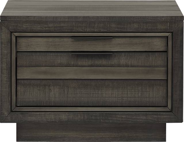 River Street Graphite 7 Pc King Panel Bedroom - Thumbnail - Image 7