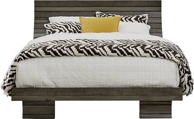 3 pc queen scoop bed