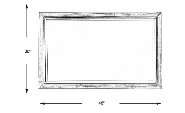 Dimension Image. Please refer to the Dimension Tab on this page for dimension details.