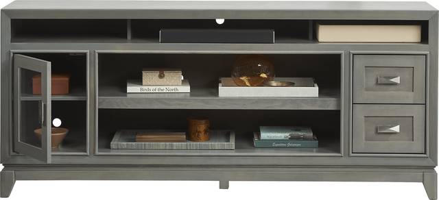 River Terrace Gray 76 in. Console - Thumbnail - Image 3