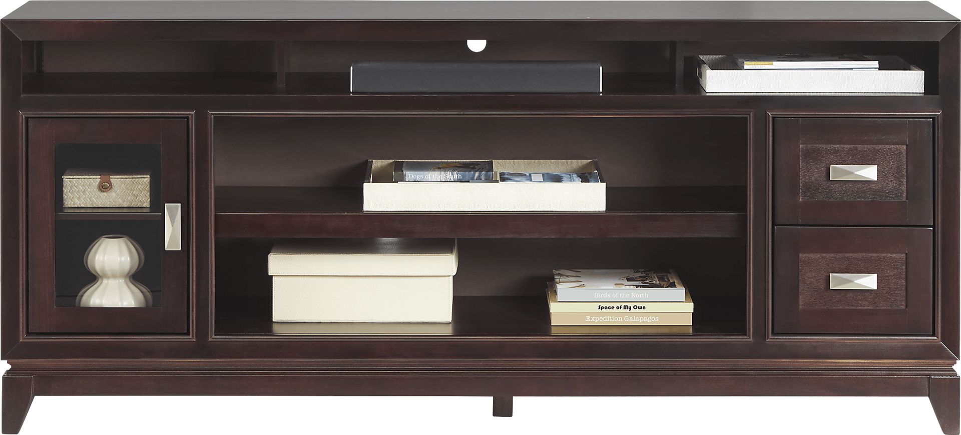 River Terrace Merlot 76 in. Console - Image 2