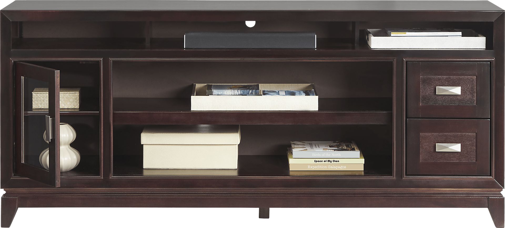 River Terrace Merlot 76 in. Console - Image 3