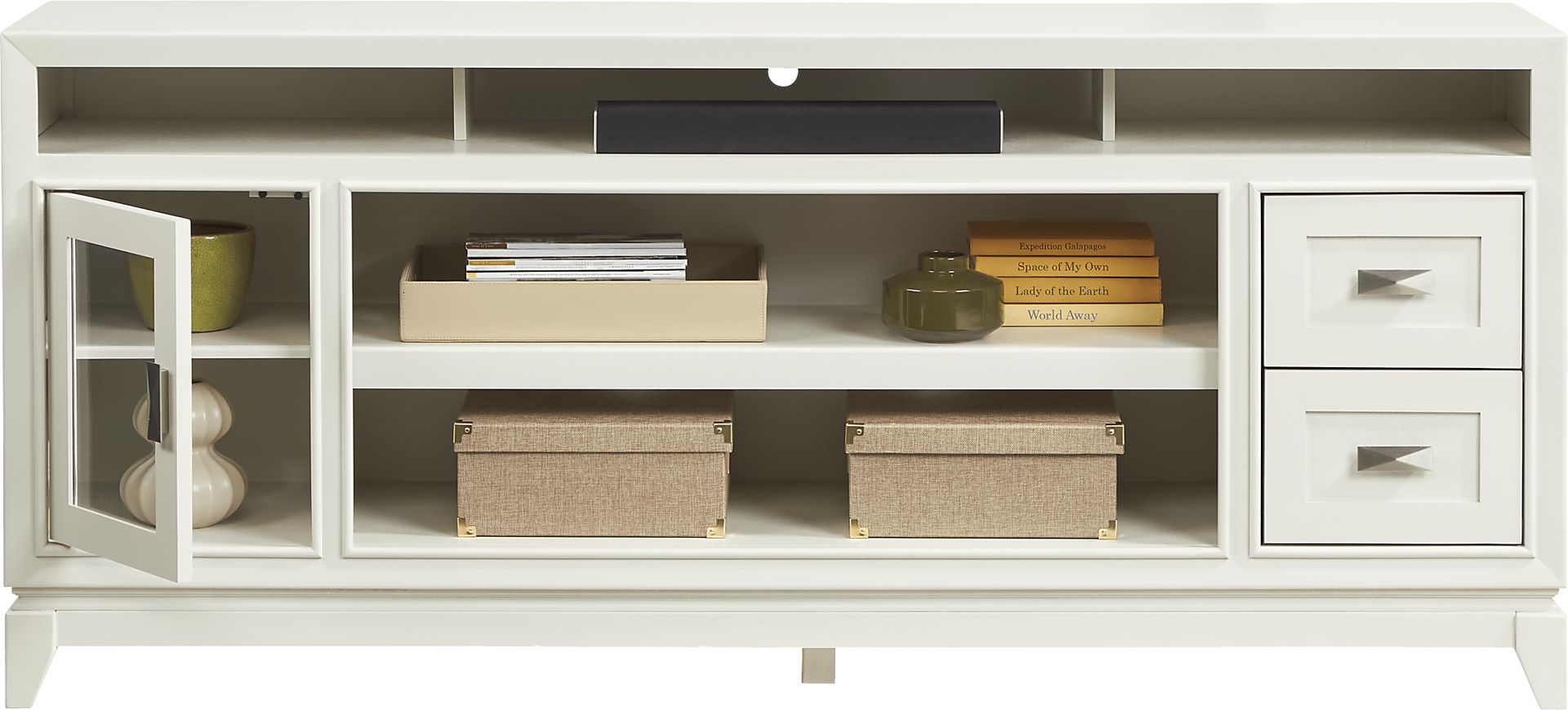 River Terrace Off-White 76 in. Console - Image 3