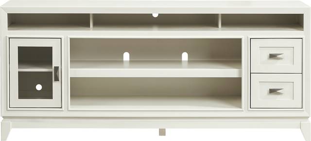 River Terrace Off-White 76 in. Console - Thumbnail - Image 1