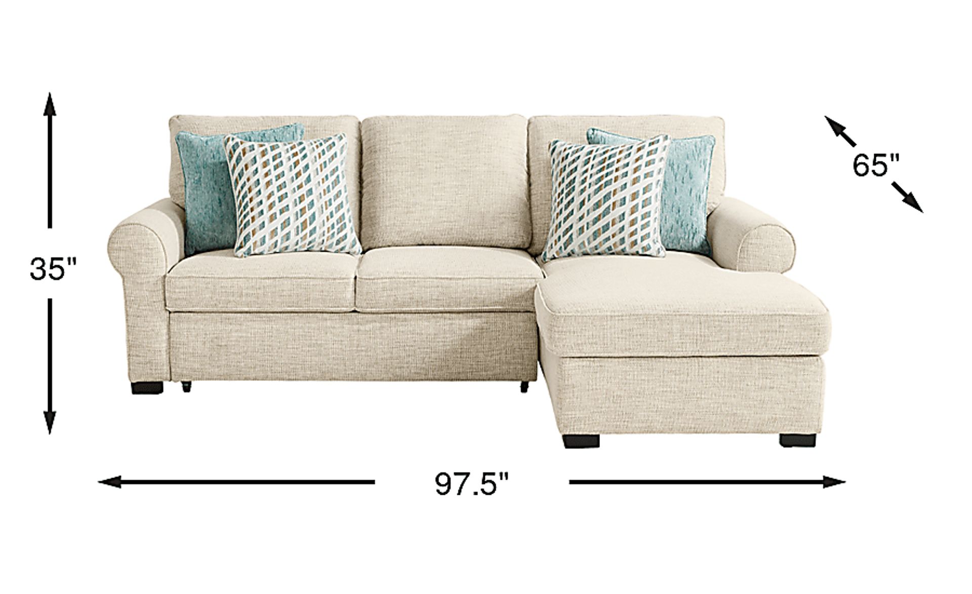 Dimension Image. Please refer to the Dimension Tab on this page for dimension details.