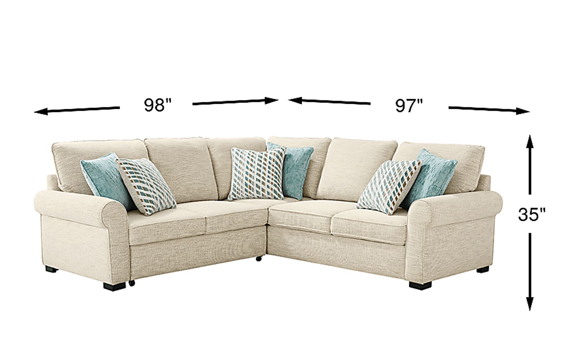 Dimension Image. Please refer to the Dimension Tab on this page for dimension details.