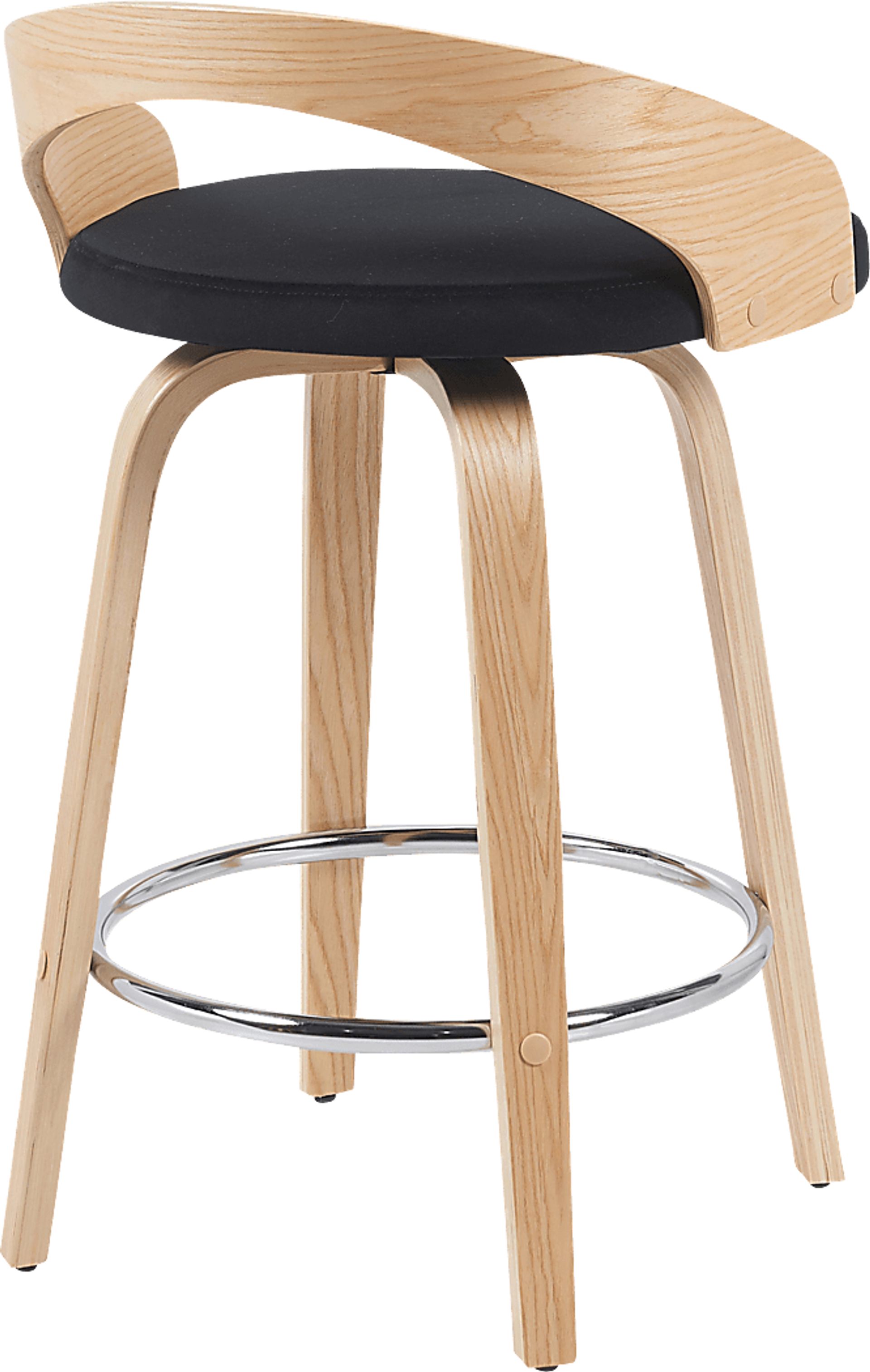Riverair Black Counter Height Stool - Image 3