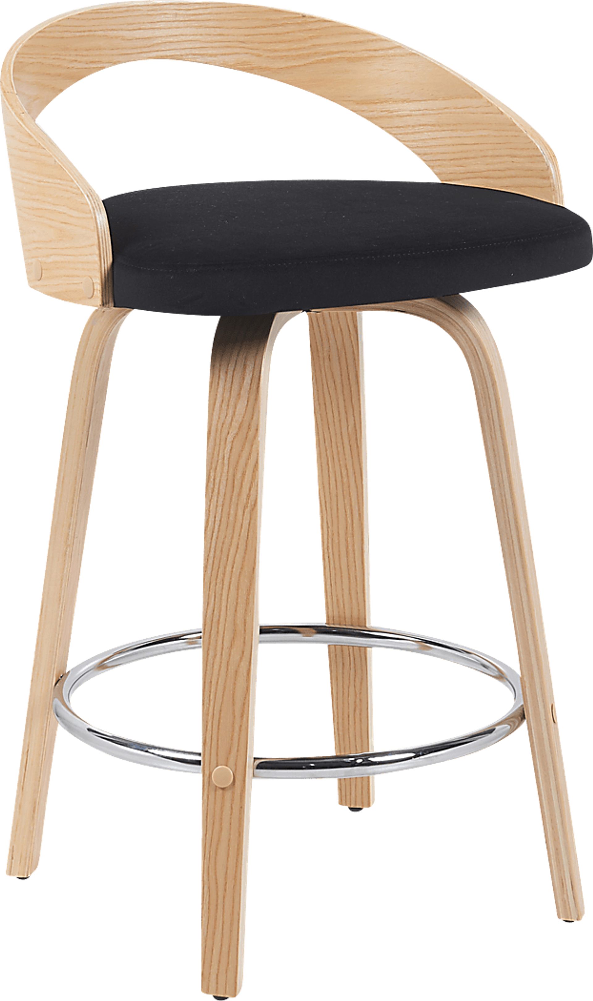 Riverair Black Counter Height Stool - Image 1