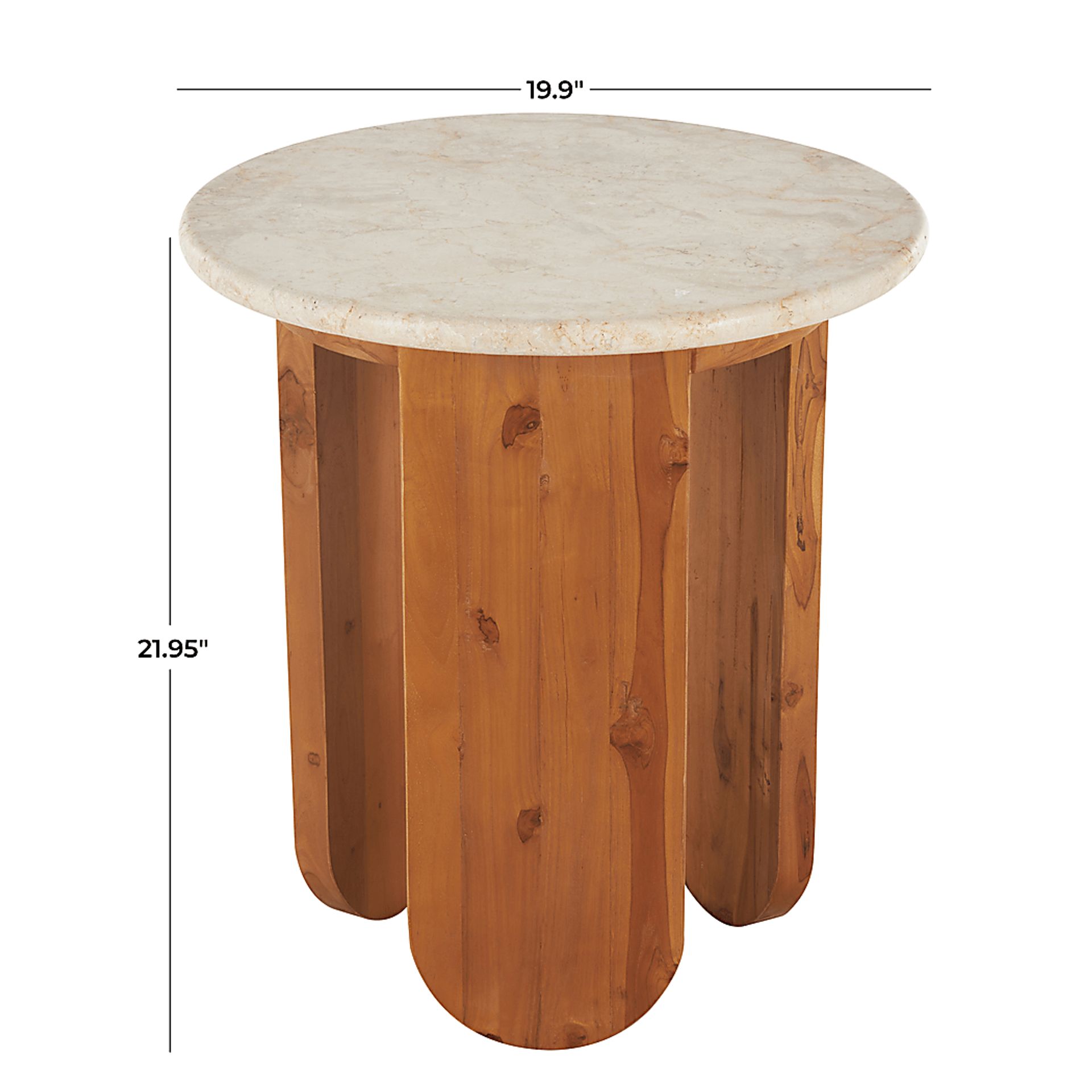 Riverbook Brown End Table - Image 7