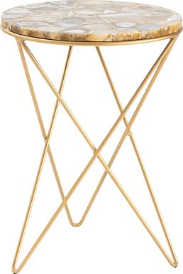 Riverbow Gold End Table