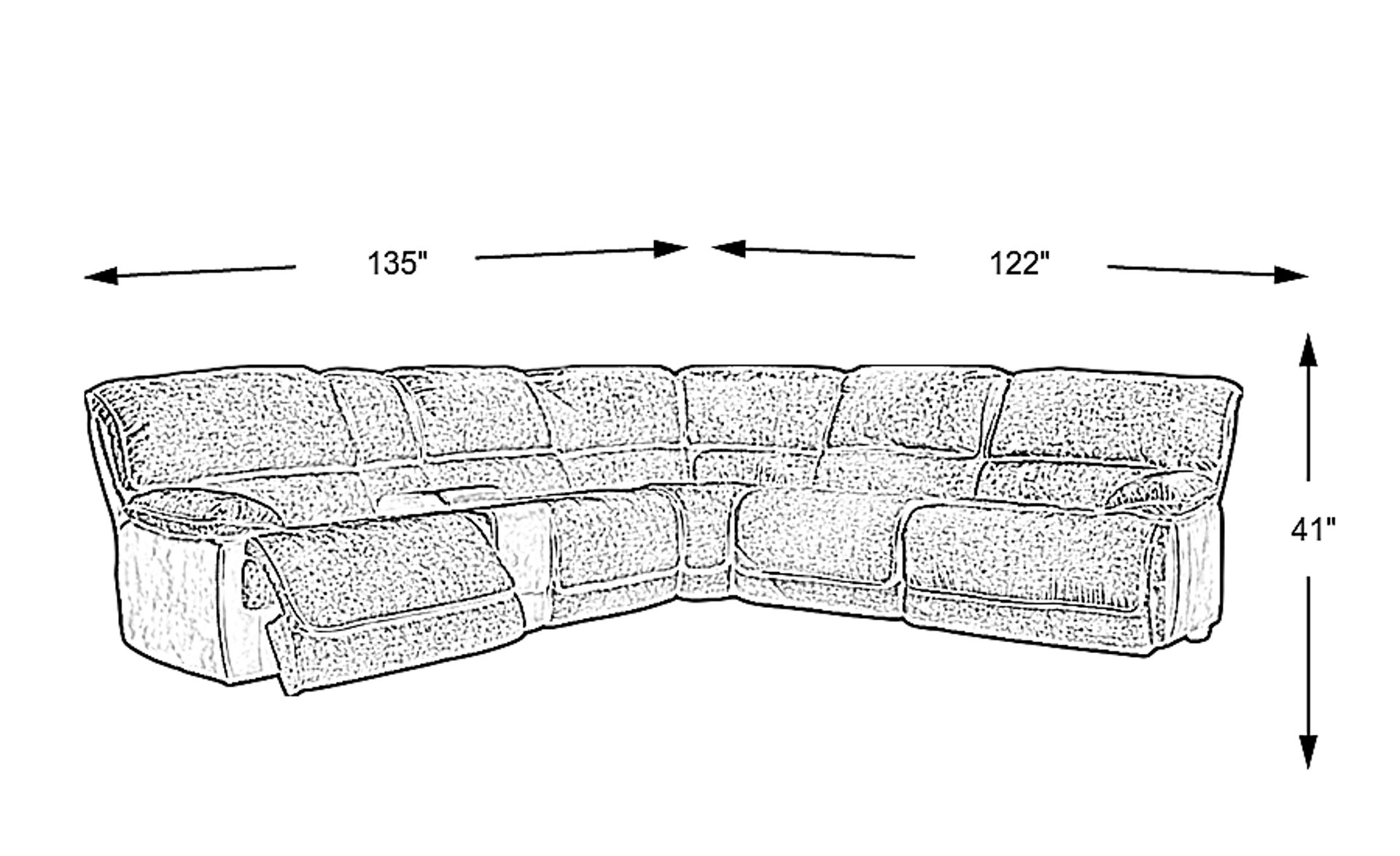 Dimension Image. Please refer to the Dimension Tab on this page for dimension details.