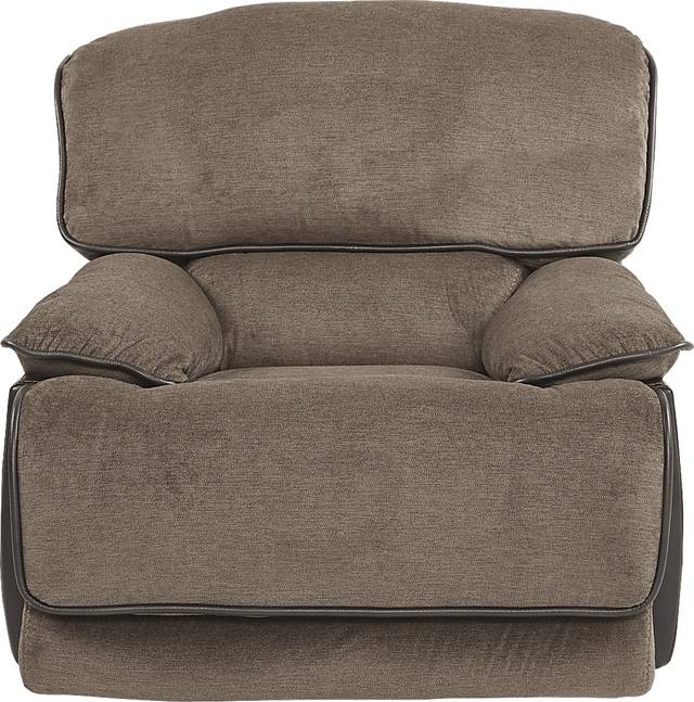 Riverbrook Coffee Glider Recliner - Thumbnail - Image 3