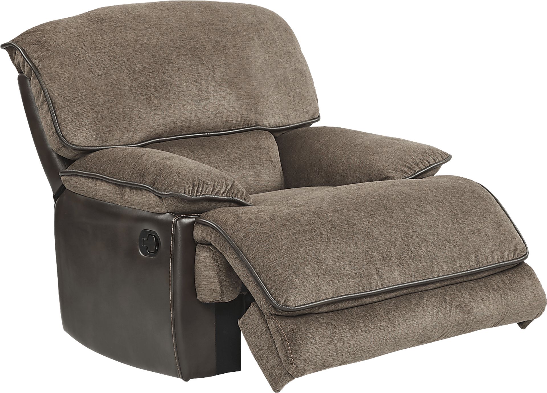 Riverbrook Coffee Glider Recliner - Image 2