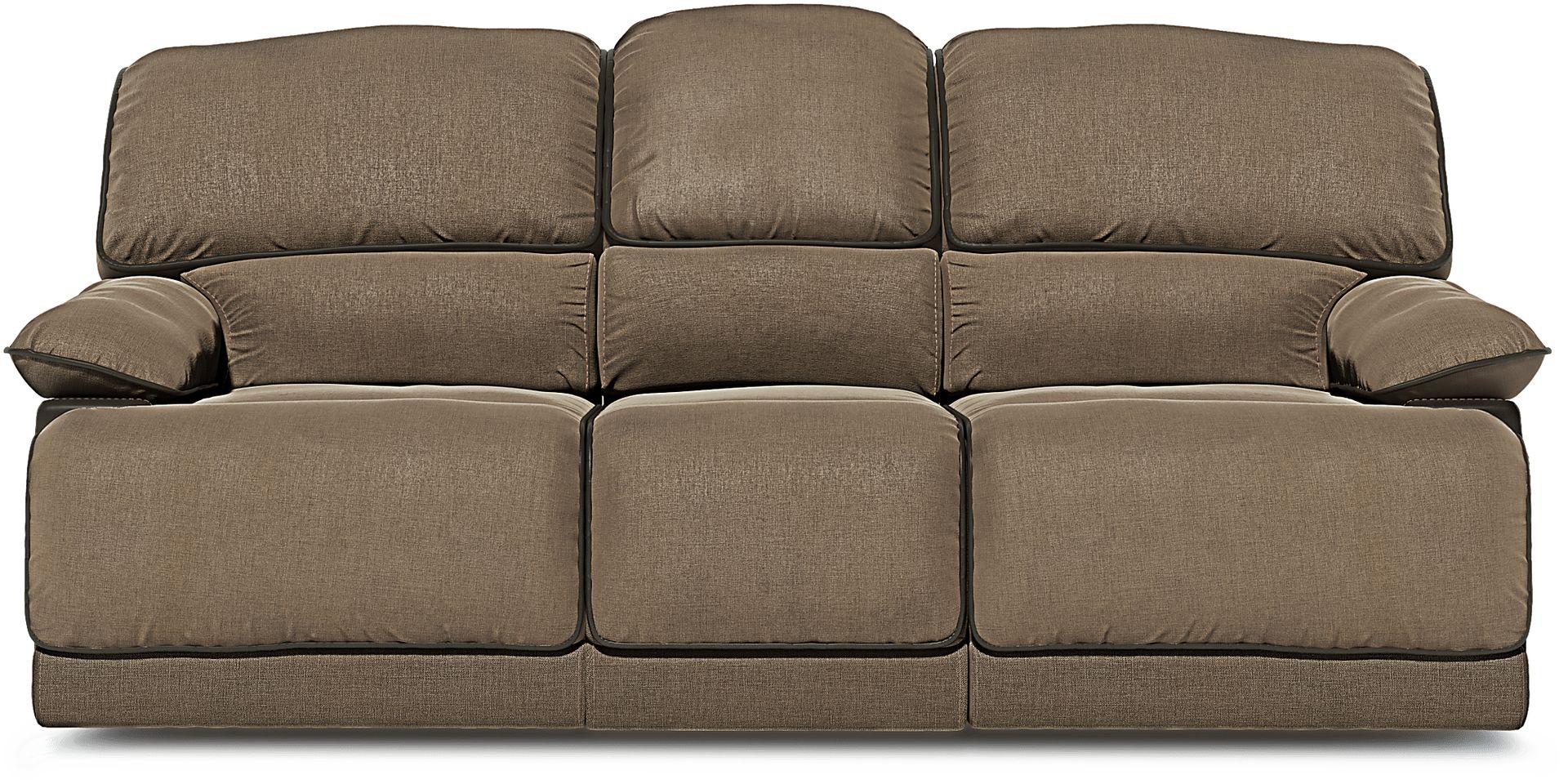 Riverbrook Coffee Power Reclining Sofa - Image 1