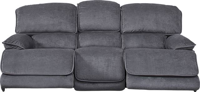 Riverbrook Gray Reclining Sofa - Thumbnail - Image 2