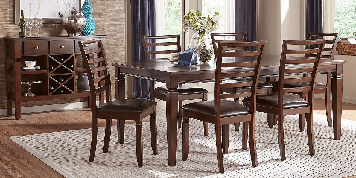 Riverdale Cherry Rectangle Dining Table