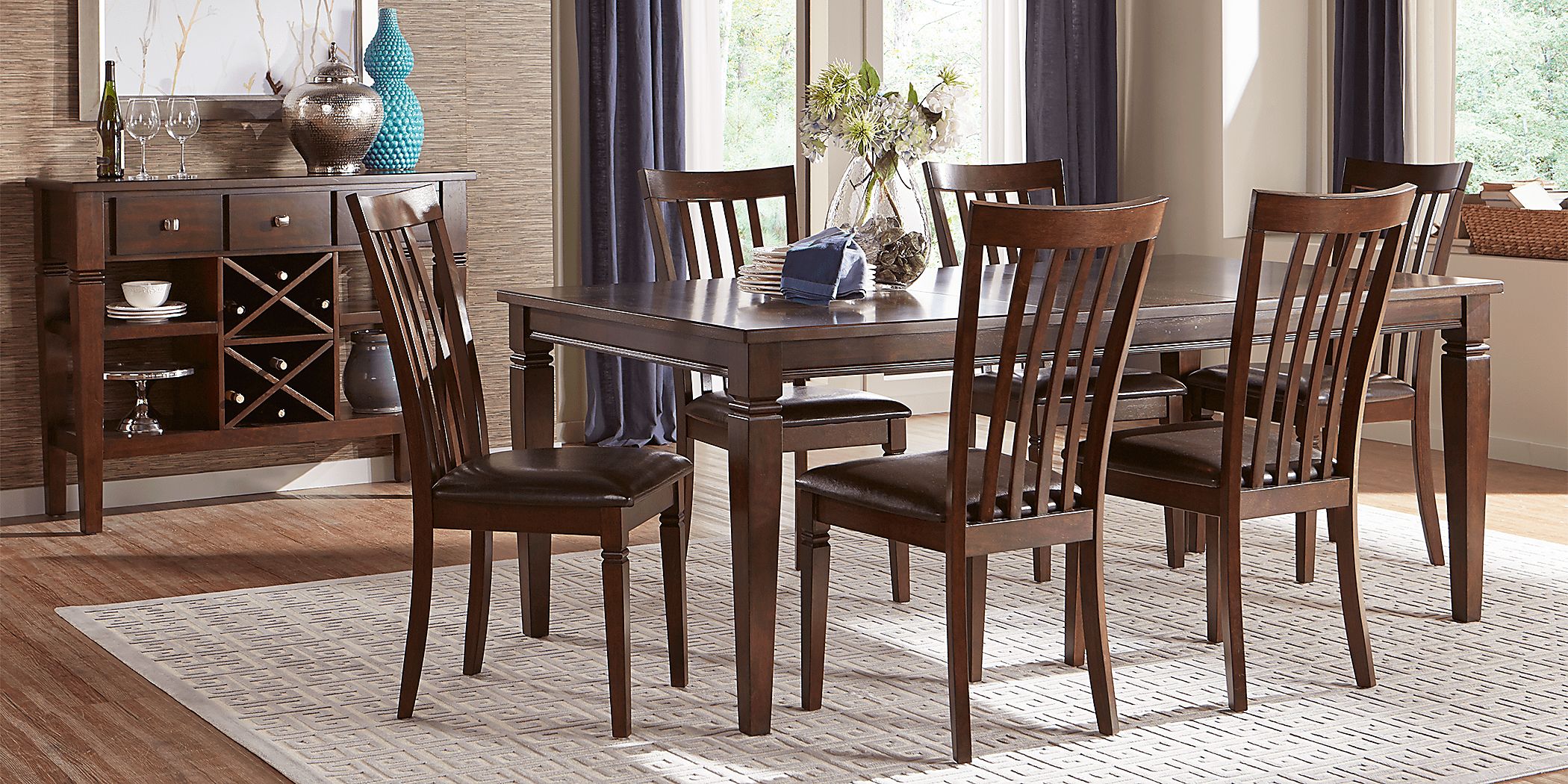 Cherry dining room online set