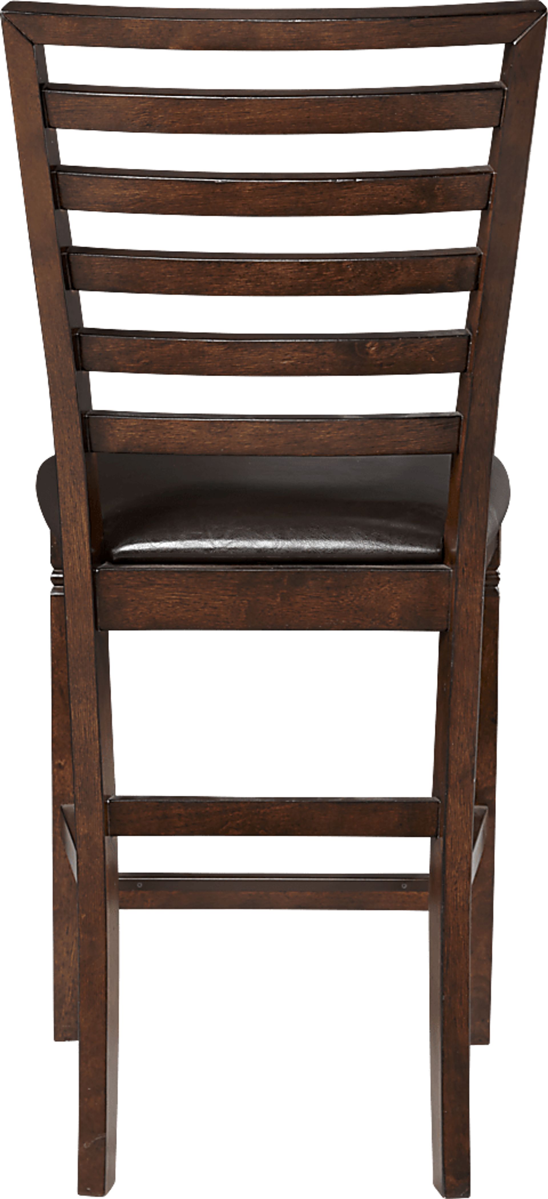 Riverdale Cherry Ladder Back Counter Height Stool - Image 5