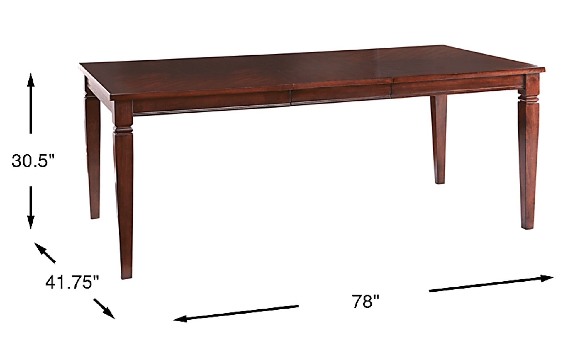 Dimension Image. Please refer to the Dimension Tab on this page for dimension details.