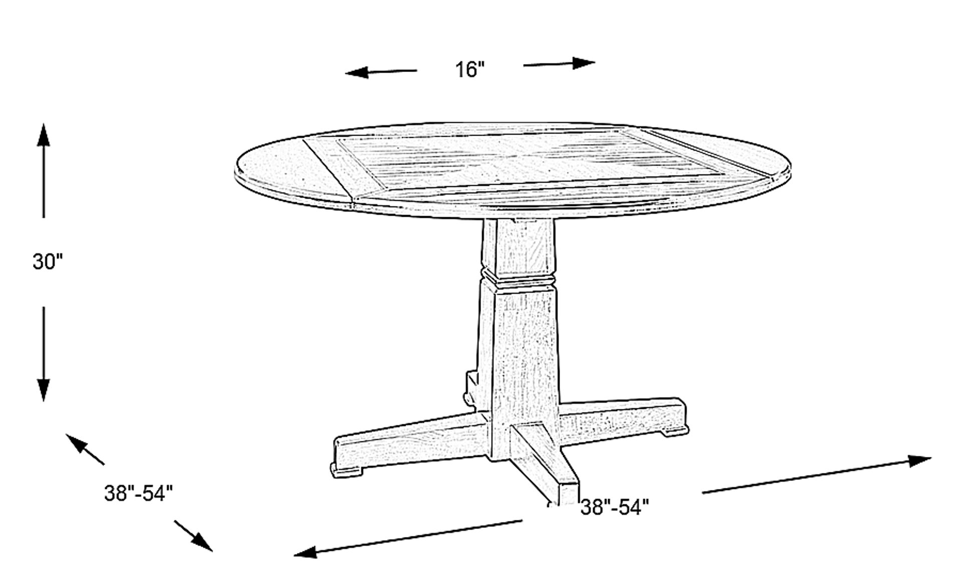 Dimension Image. Please refer to the Dimension Tab on this page for dimension details.