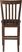 Riverdale Cherry Slat Back Counter Height Stool